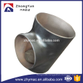 black paint steel pipe tee for china supplier